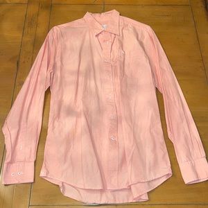 Mens “Southern Tide” button down - size large (peach/coral color)